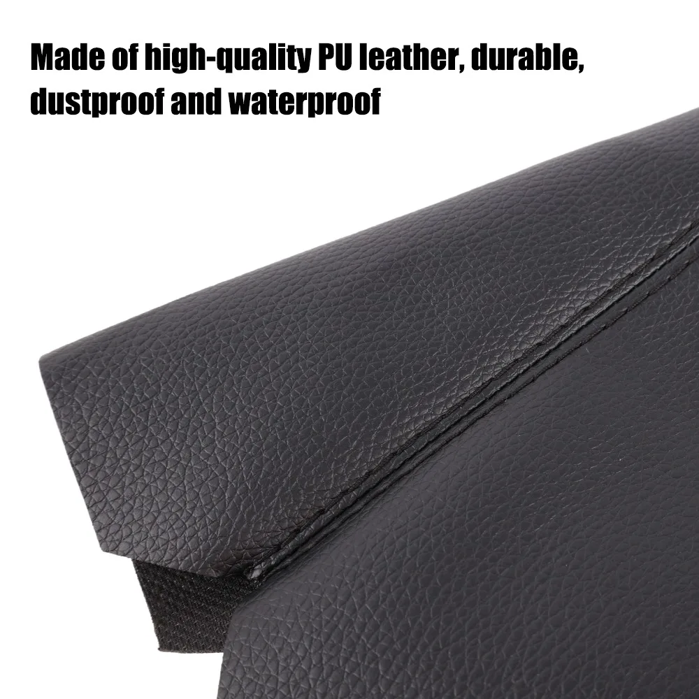 Shift Car Gear Collars Covers Universal PU Leather Manual Shifter Knob Gear Shift Boot Cover Gaiter Auto Interior Accessories smile