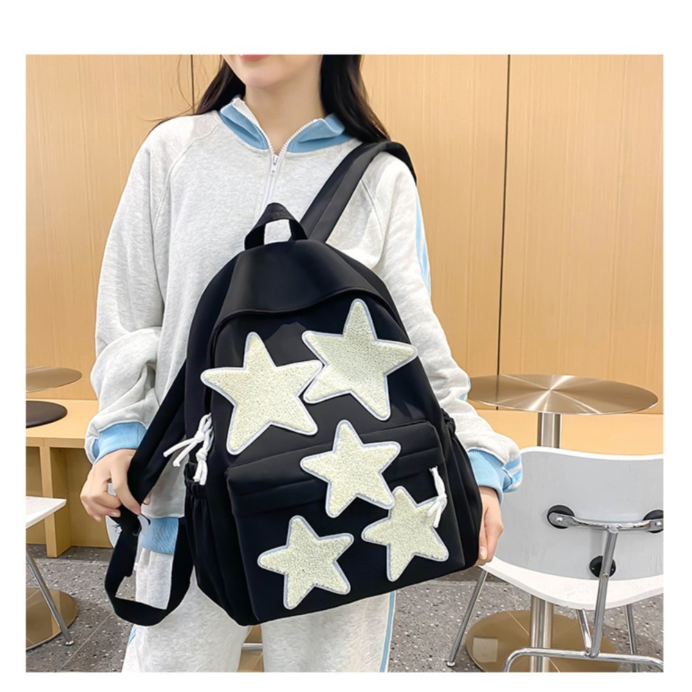 Fashion Designer Large Capacity School Nylon Waterproof Computer Backpack Star Travel Bag