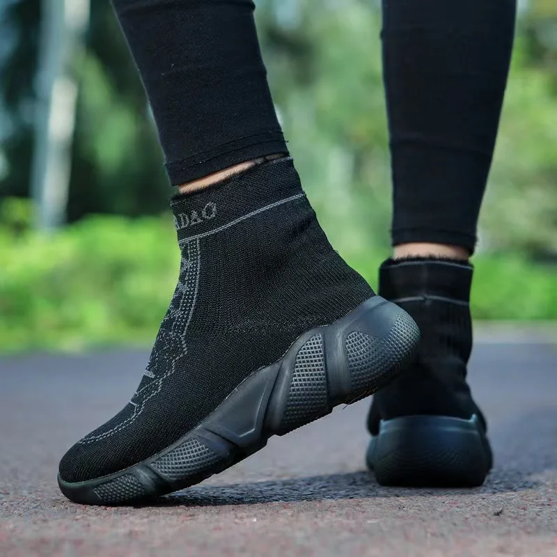 Warm 2023 Knitted New Women's Boots Anti Slip Snow Boots Women's Mini Short Boots Winter Thickened Women's Shoes Botas Mujer smile