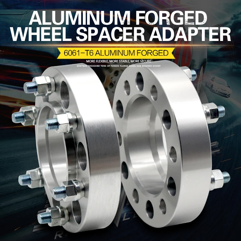 2Pieces 30/35/38mm PCD 6x139.7 106mm Wheel Spacer Adapter 6 Lug For Toyota 4Runner FJ/Land Cruiser Tundra LC100 Hilux Fortuner