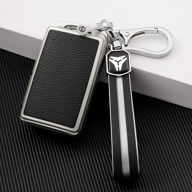 Car TPU Smart Leather Key Case Cover for Mazda 3 Alexa CX4 CX5 CX-5 CX8 CX-30 CX30 2019-2020 Holder Protector Shell Accessories smile