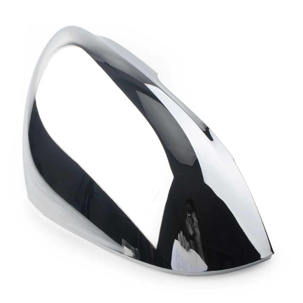 Chrome Car Rear View Mirror Cover Cap For Jaguar XF XFR XFR-S XJ XJR XK XKR XKR-S XE 2010 2011 2012 2013 2014 2015 Right/Left