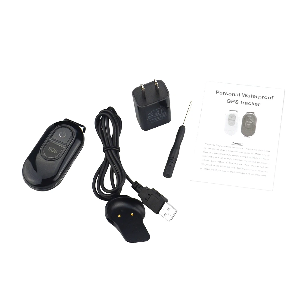 gps waterproof mini tracker for pet and personal long standy LK106 TK106 sim card tracker pet smile