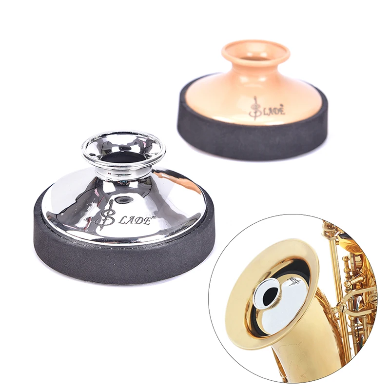 1 PC Alto Saxophone Mute ABS Sax Mute Silencer For Alto Saxophone Sax Woodwind Professional Instrument Accessories
