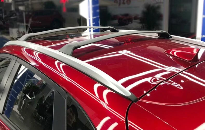 Roof Rack Cross Bar For Mazda CX3 CX-3 2015-2023 Luggage Racks Carrier Bars Top Rail Boxes High Quality Aluminum Alloy
