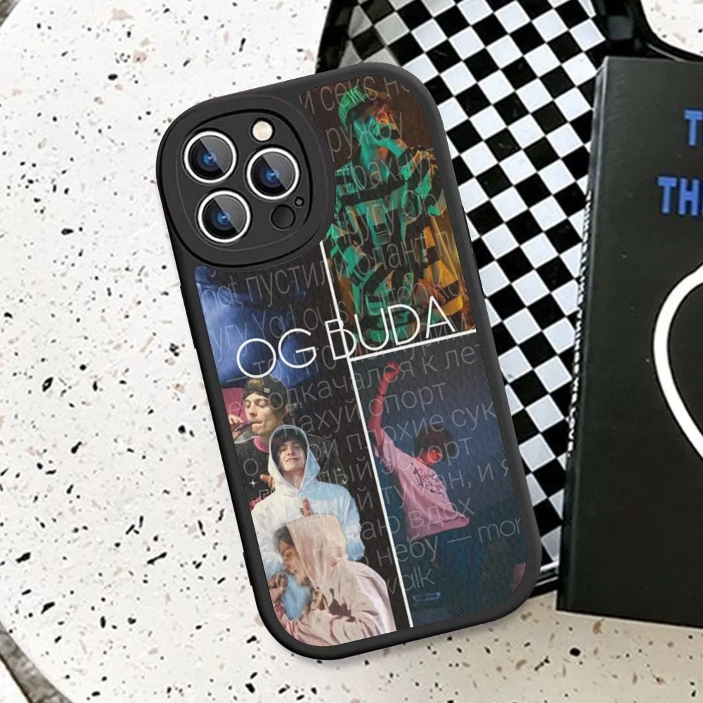 Buda Rapper Og Russia Phone Case Hard Leather For Iphone 14 13 12 Mini 11 14 Pro Max Xs X Xr 7 ddmysmile 8 Plus Fundas Smile