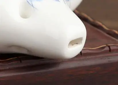 Soprano ddmysmile 6 D Holes Key Ocarina Flute 3 Pattern Of Ocarina Flute 6 Hole Professional Ocarina Folk Music Instrument Smile