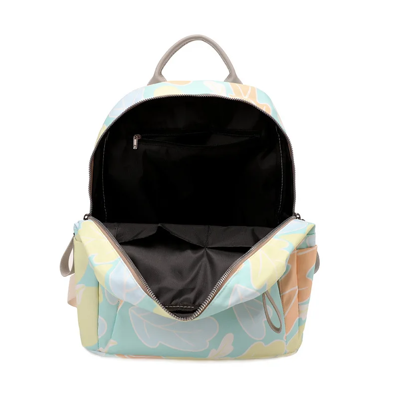 Bags Backpacks for Female Women high-capacity Printing Waterproof Wear-resistant Suitable for Girls' Leisure Or Travel Black smile Girls'