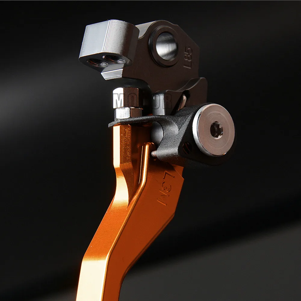 450 EXC 450EXC/450EXC-F/450EXC-R For EXC-F EXC-R F R 2005-2018 CNC Motorcycle Dirt Bike Motocross Pivot Brake Clutch Levers smile - -