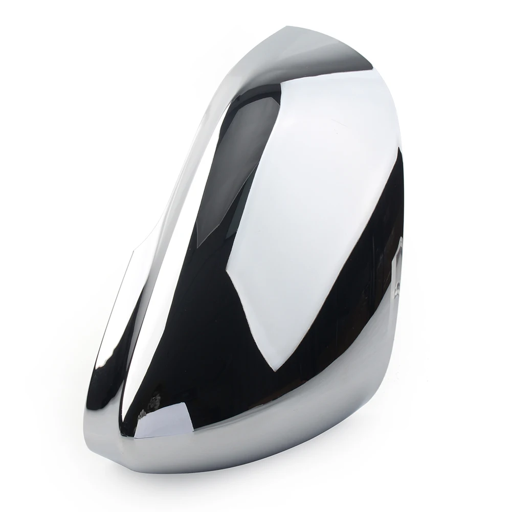 Chrome Car Rear View Mirror Cover Cap For Jaguar XF XFR XFR-S XJ XJR XK XKR XKR-S XE 2010 2011 2012 2013 2014 2015 Right/Left