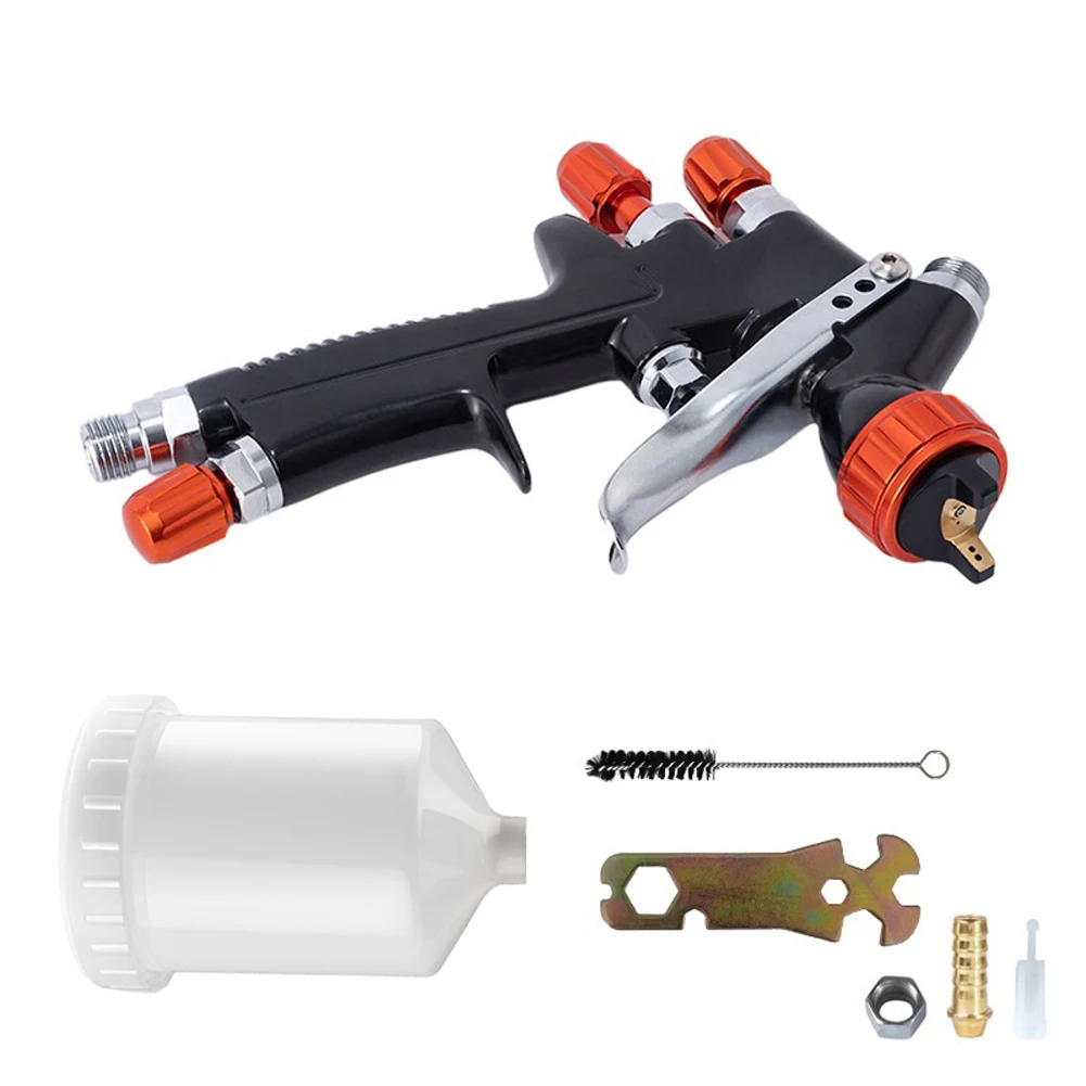 High Quality Spray Gun 1mm/1.2mm Nozzle Painting Gun Water Based Air Spray Gun Professional HVLP Spay Gun for Car Paint Repair