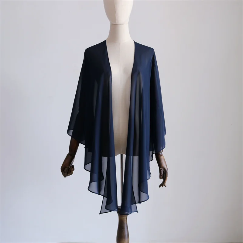 Female Marry Bolero Elegant Jacket Bridesmaid Long Wraps Women Party Accessories smile