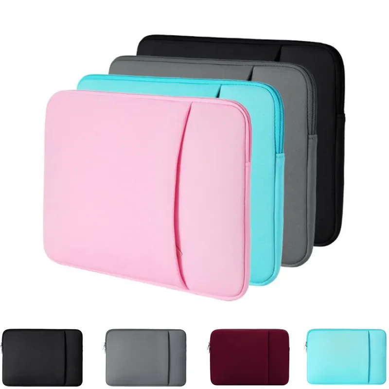 for Laptop Microsoft Sleeve Surface Pro 9 8 5 6 7 Plus X GO 13 15'' Laptop Book 4 3 2 13.5 15.6 14 Inch Notebook Pouch Bag Case smile 15