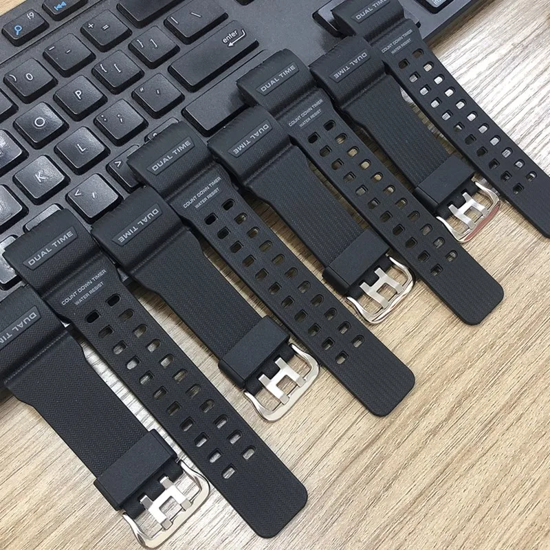 Sports Watch Straps 12mm 14mm 16mm 20mm 21mm 23mm 25mm 27mm 31mm 32mm 34mm For SKMEI Watches Watchband Silicone Rubber Bands