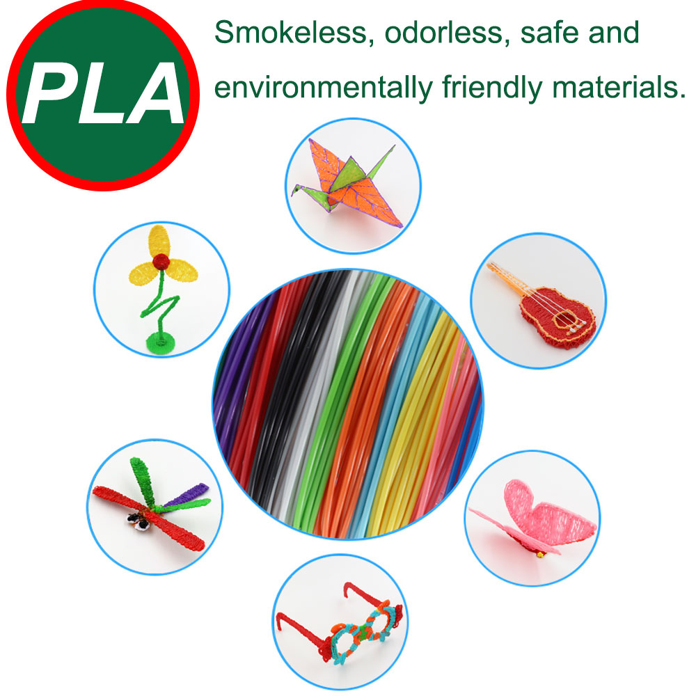 3D Printing Pen Drawing Pen With LCD Screen Compatible PLA Filament Toys Safe Paiting for Children DIY Christmas Birthday Gift