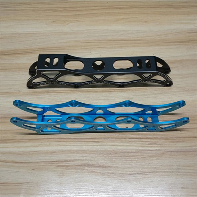 10.5'' inches 4X84mm 7075 CNC Alloy Venti Racing Inline Speed Skates Frame for 84mm Wheels 150mm 165mm Mounting Skating Base