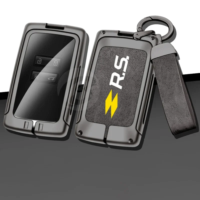 Zinc Alloy Car Key Case Cover Shell for Renault Captur Megane Talisman Espace new Clio 2025 Zoe Koleos Scenic 4 Arkana Dacia Sandero Card