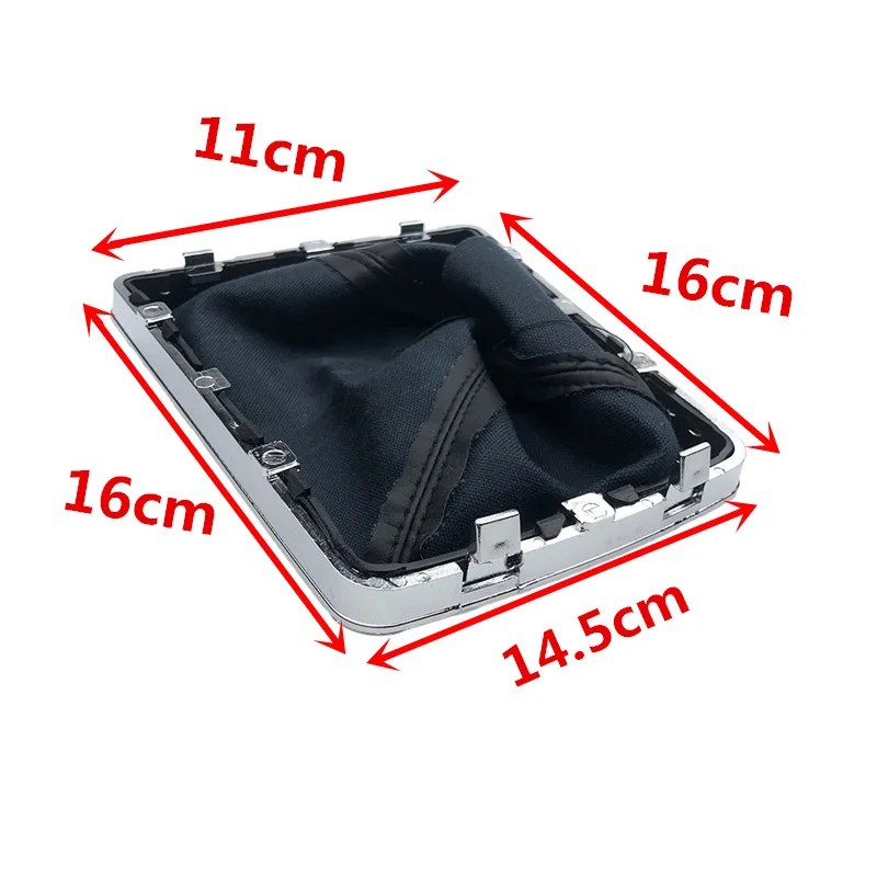 ASTRA For Opel VAUXHALL H Leather Gear Shift Knob Shifter Gaiter Boot Collar Handbrake Parking Hand Brake Boot Cover Case smile