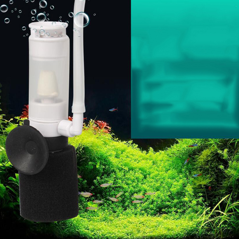 New Mini Aquarium Fish Tank Super Mute Small Pneumatic Filter Water Purification Submersible Oxygen Fish Aquarium Pump Tools