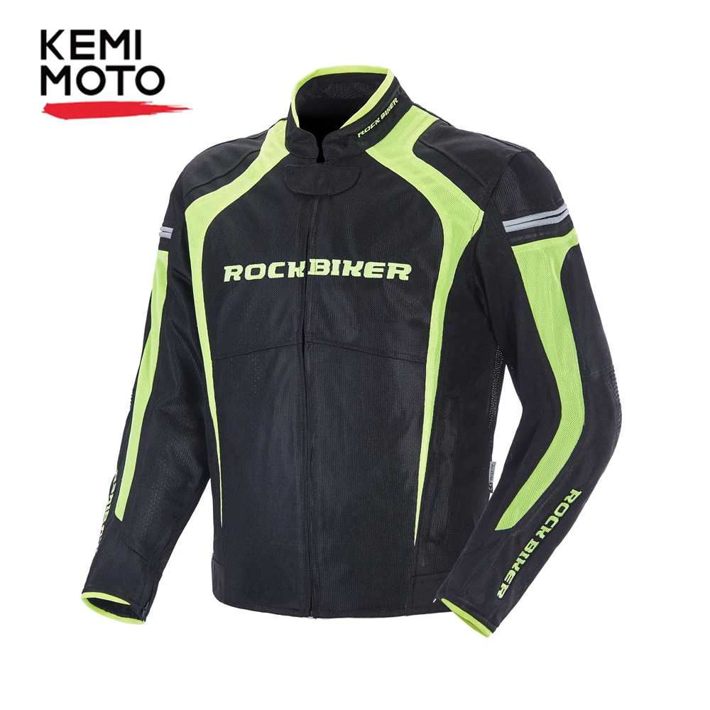 Breathable Moto Jacket Motorcycle Summer Protective Adventure Motorcycle Jacket Mesh Moto Racing Jackets Clothing Motorbiker smile
