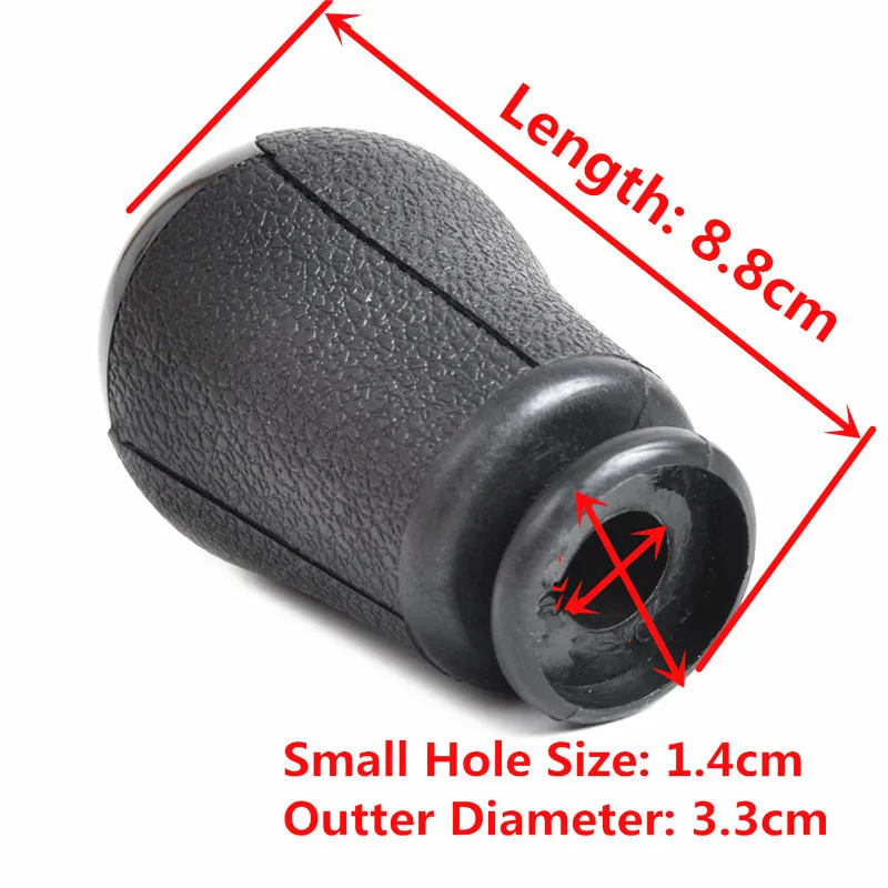 2 Focus For Ford Eo 2 2004 - 2011 5/6 Speed Car Styling Gear Shift Stick Knob Handball ddmysmile Head Lever Gaiter Boot Cover Case Smile -