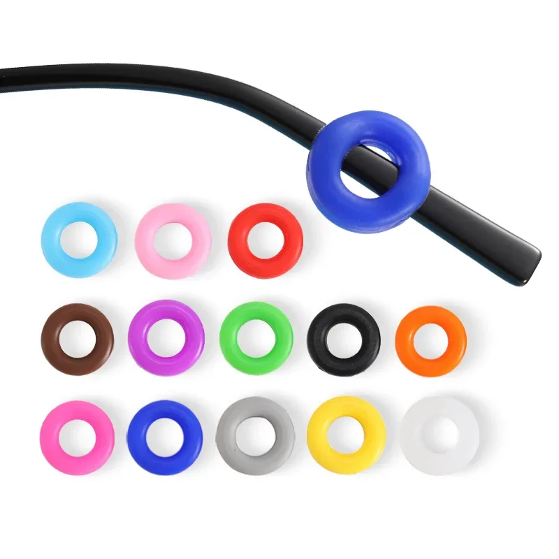 10 Colors Anti-slip new Silicone Ear 2025 Grip Glasses Eyeglasses Leg Ear Hook Stopper Eyewear Accessories Temple Tip Eyewear Holder