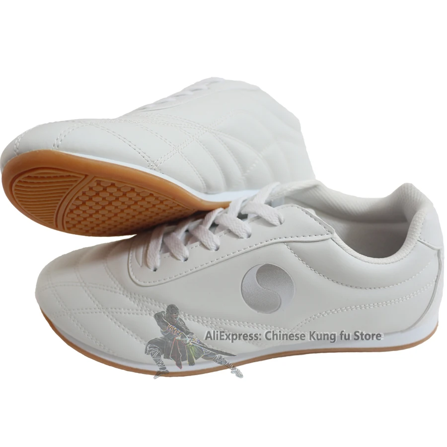 Tai Kung Professional Chi fu Shoes Wushu Martial arts Wing Chun Sports Sneakers Simple Pattern smile