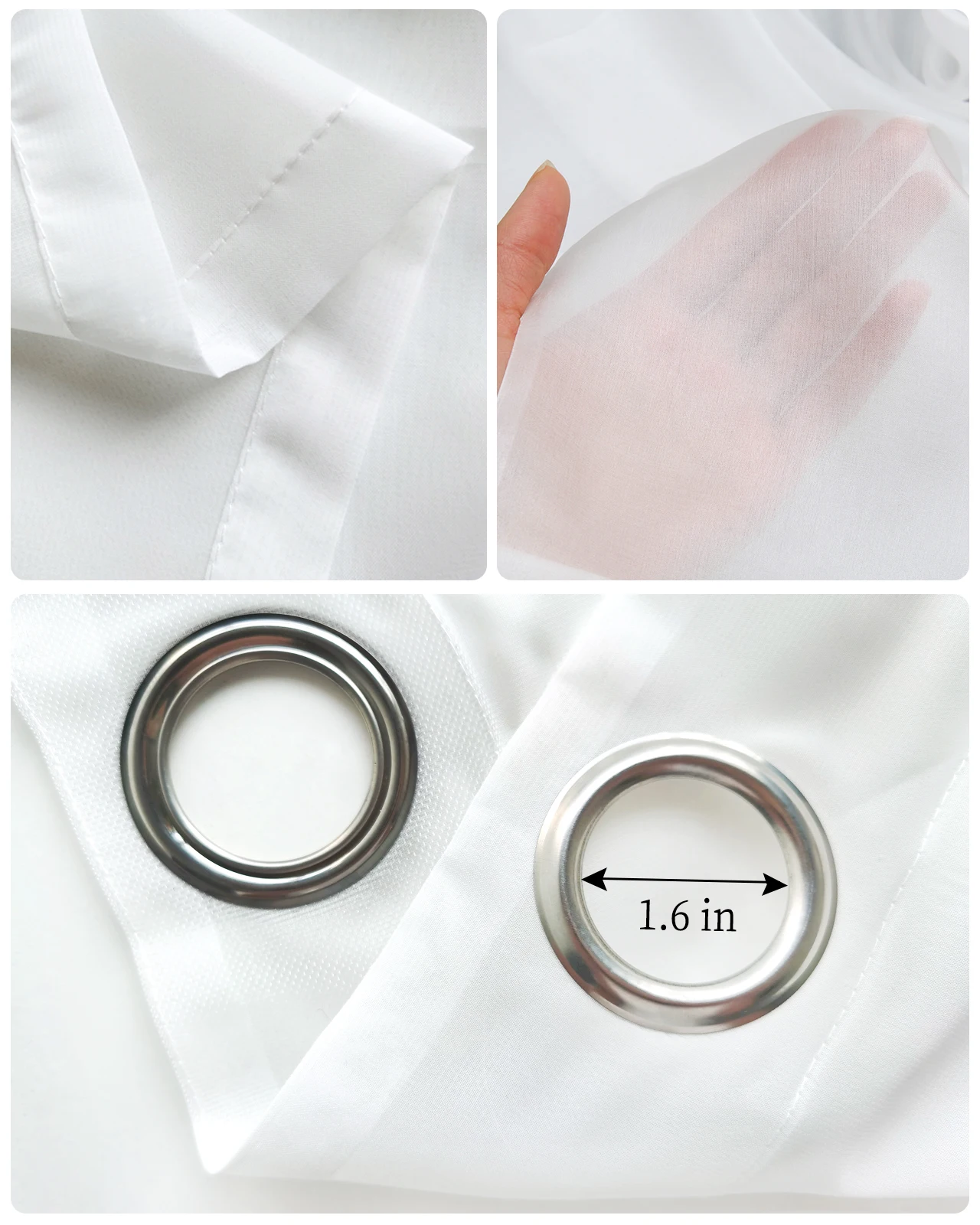 Geometric Pine Grey Gradient Bedroom Organza Voile Curtain Window Treatment Drapes Tulle Curtains for Living Room Sheer Curtains smile