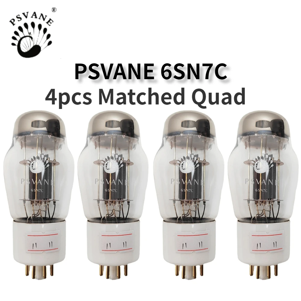 PSVANE 6SN7C Vacuum Tube Audio Valve Replace 6SN7 6N8P 6H8C CV181 New Upgrade Valve Home Theater High Fidelity Audio Amplifier