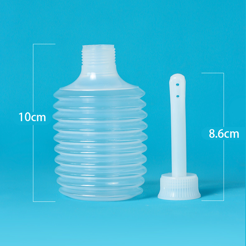 2Pcs 180ml Disposable Anal Vaginal Bulb Douche Irrigator Enema Rectal Syringe Cleaner For Woman Cleaning