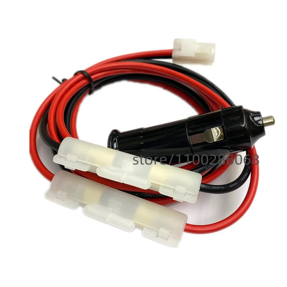 Car Radio 12V DC Power Cord Cable Cigarette lighter Plug for KENWOOD ICOM Yaesu FT-1802 FT-1807 FT-8800 Mobile Walkie Talkie