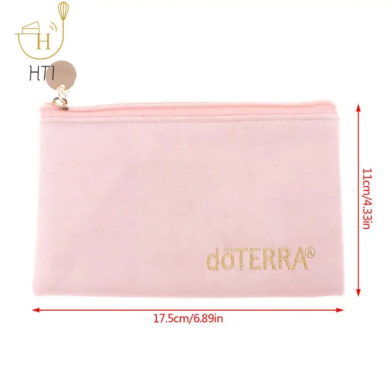 1PC Essential Oil Case Velvet Storage Bag for DoTERRA Young Living Oil Travel Portable Carry Hanging Organizer Storage Bag