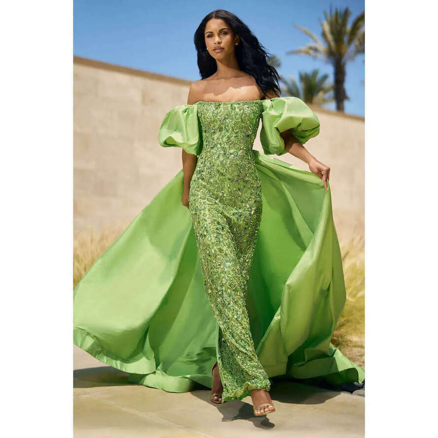 Fairy Evening Dresses Straight Appliques Crystals Off The Shoulder Backless Prom Gown Party Dress Vestido De Noite Custom Made 0218