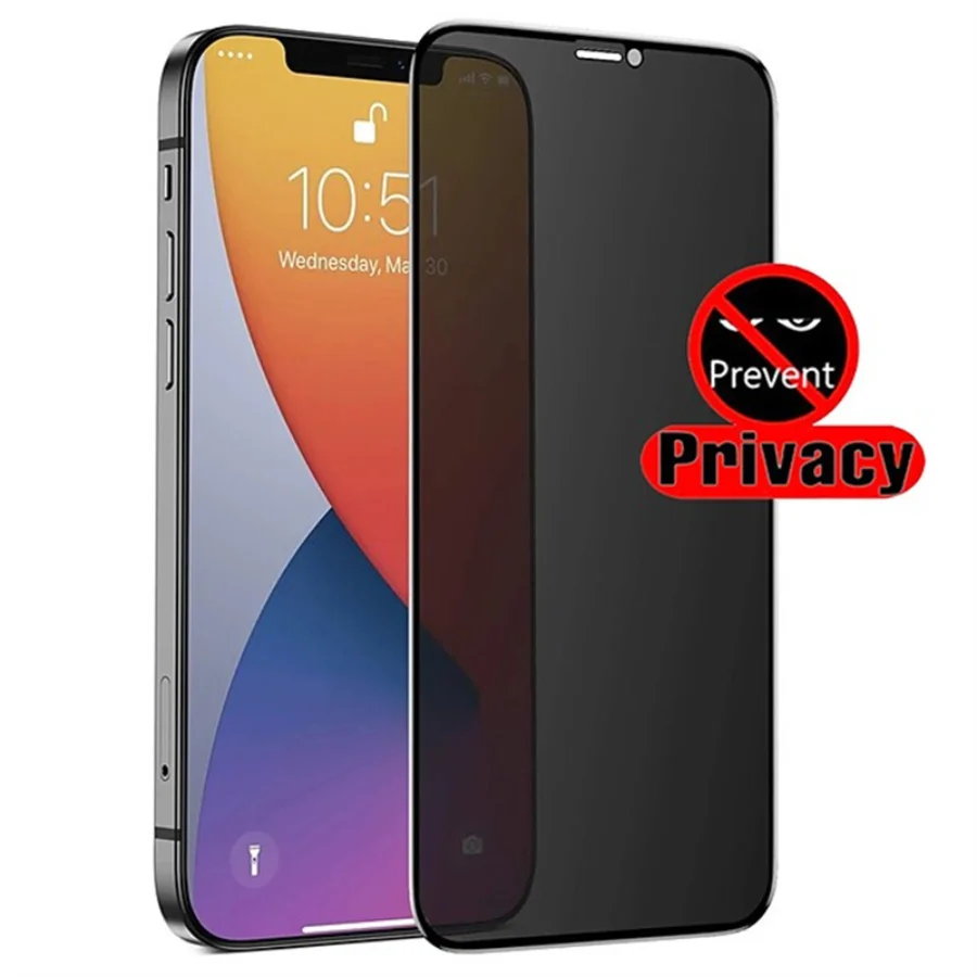 Spy Full Cover Anti Screen Protector For ddmysmile Realme GT X50 6 7 Pro 5G 7I 6I 6S Privacy Tempered Glass For Realme X7 X3 X2 Pro C11 C3 Smile