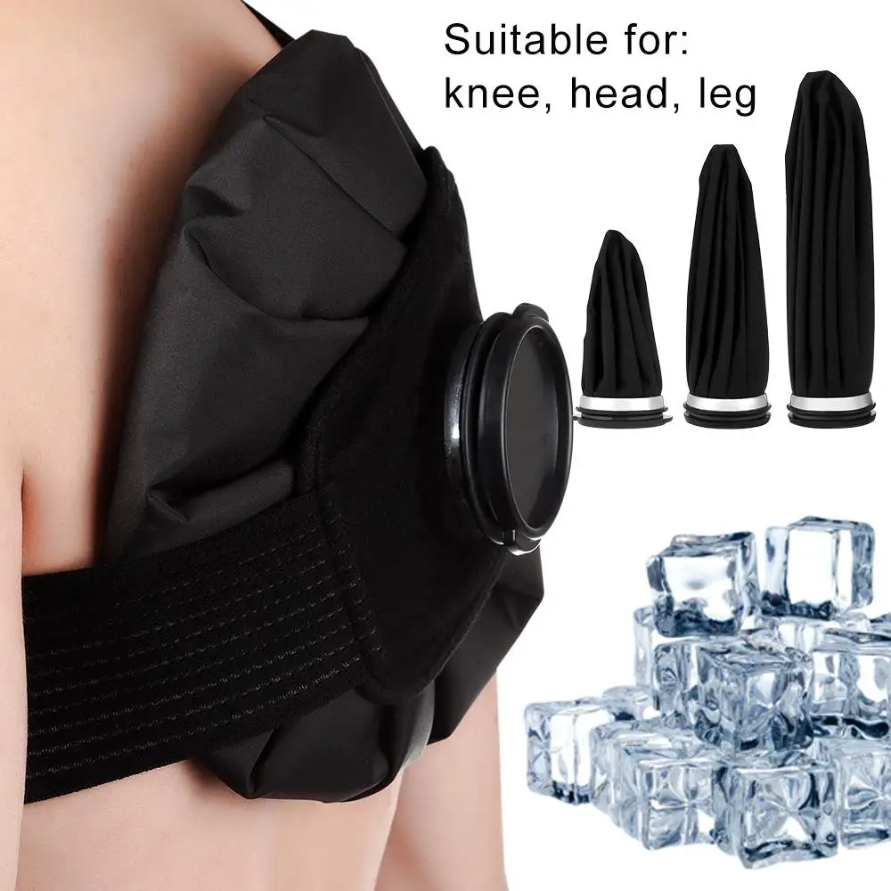 Sizes Various Ice Reusable Pack for Knee Head Leg Breathable Material Cooler Bag Pain Relief Injury Care Hot & Cold Therapy & smile & &