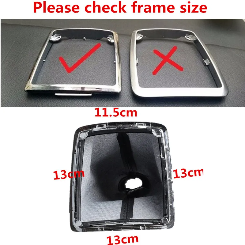 2 Focus For Ford Eo 2 2004 - 2011 5/6 Speed Car Styling Gear Shift Stick Knob Handball ddmysmile Head Lever Gaiter Boot Cover Case Smile -