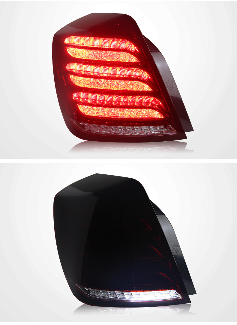 Upgrade Taillight For Buick Excelle 2003-2007 Tail Light Rear LED DRL Animation Dynamic Turn Signal Lamp Auto Assembly