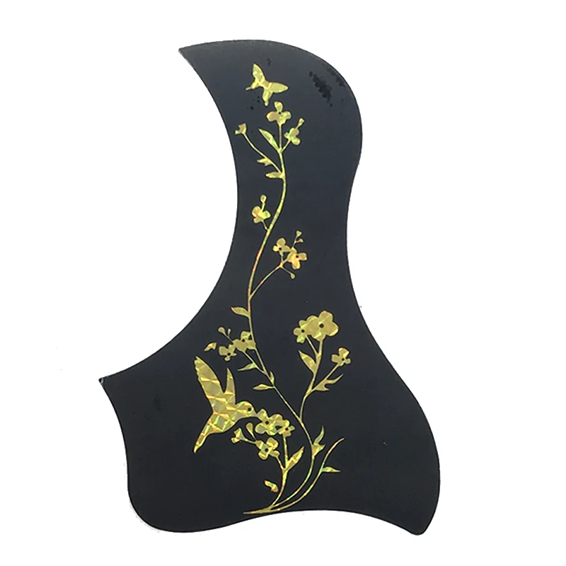 1Pcs Phoenix Flower Bird Pattern Acoustic Guitar Pickguard Pick Guard Sticke Stringed Instruments Guitar Parts & Accessories