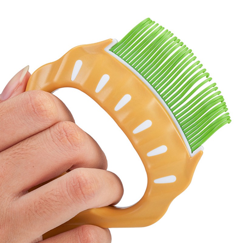 Pet Hair Remover Brush Plastic for Small Medium Dogs Cats 10*8*1cm Comfortable Pet Cat Supplies Animal Combs