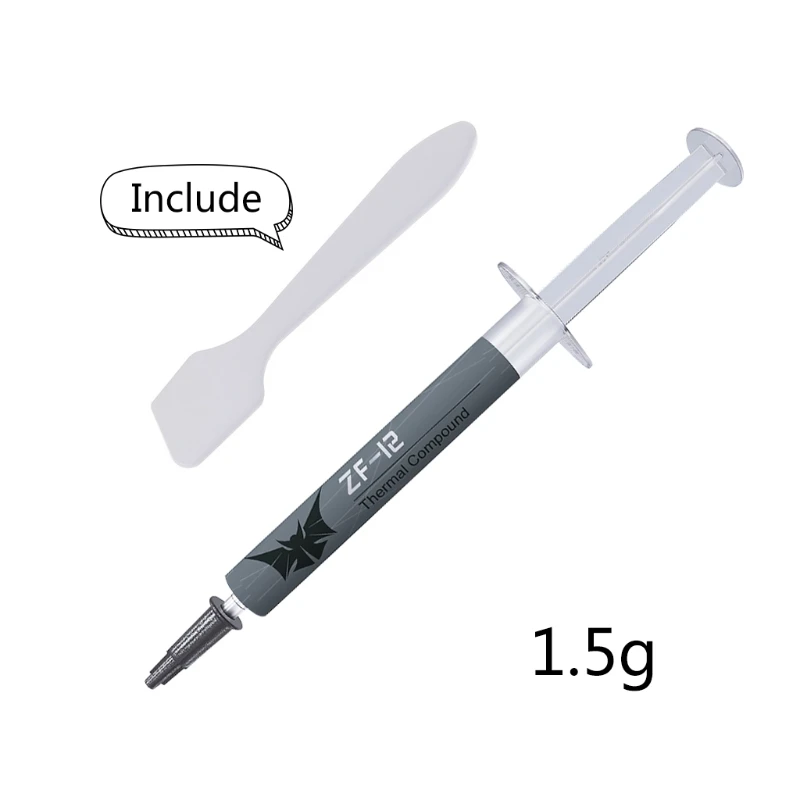 ZF-12 High Performance Thermal Conductive Grease Paste for Intel Processor CPU GPU Cooler Cooling Fan Compound Heatsink