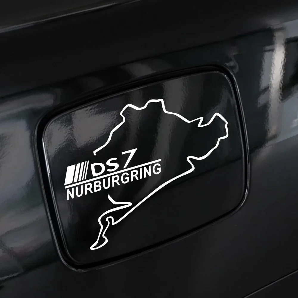 Cap Tank Car Fuel Sticker Auto Exterior Accessories Vinyl Film Reflective Decal For Citroen Ds3 Cabrio Ds4 ddmysmile Ds5 Prestige Ds6 Ds7 Smile