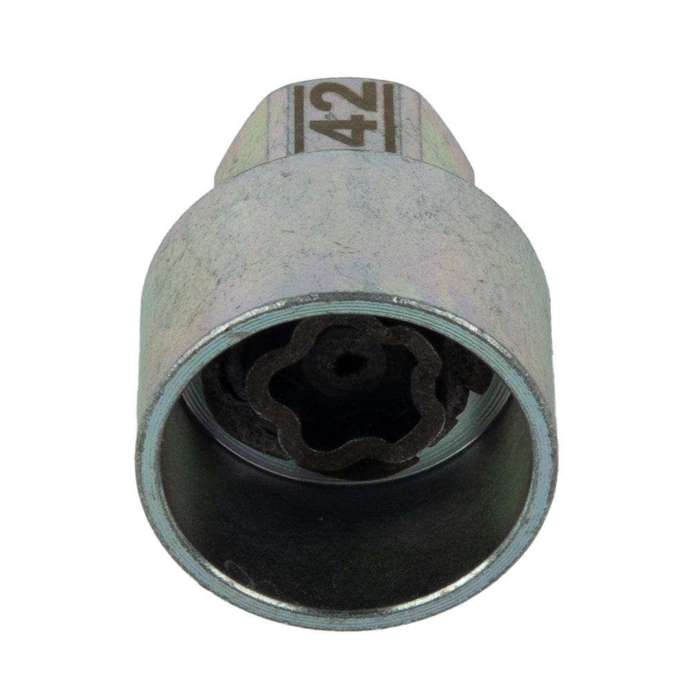 Car Tire Sleeve Removal Tool Tire Wheel Lock Anti-Theft Screw Lug Nut Bolt #42 Removal Key Socket For BMW 1 3 4 5 6 7 Series