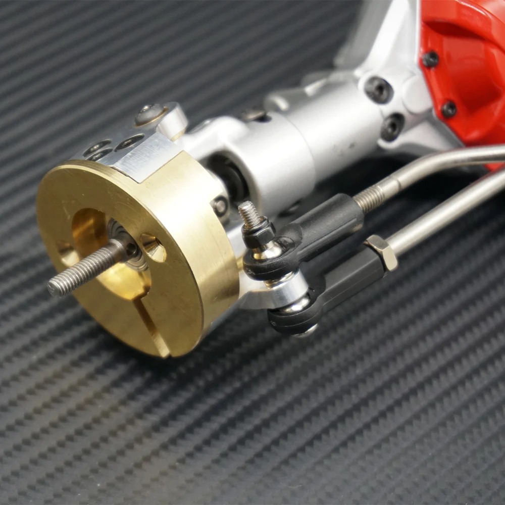 YEAHRUN Brass Knuckle Portal Cover Axle Counterweight for Axial Wraith 90018 1/10 RC Remote Control Car Accessories Spare Parts