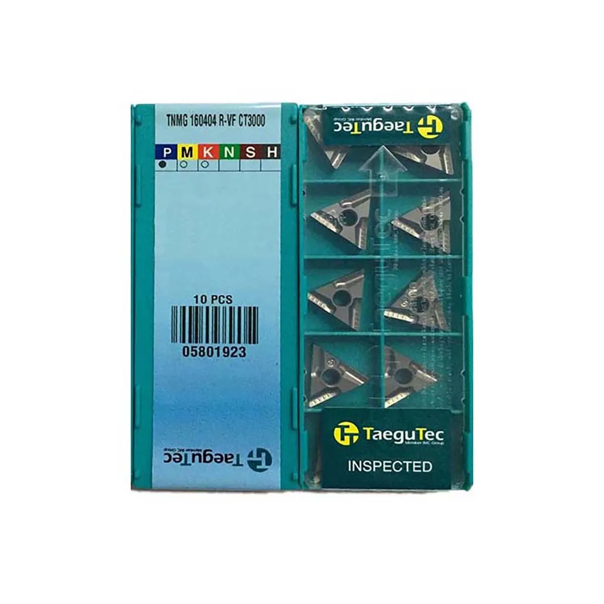 TaeguTec 100% Original TNMG TNMG16 TNMG160404R VF TNMG160404R FS TNMG160404 MT CT3000 Medium Carbide Turning Inserts