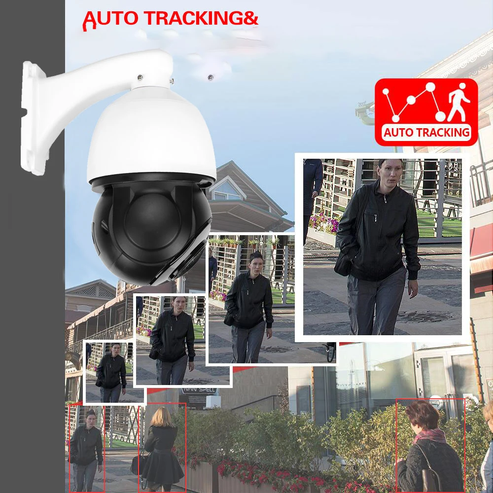 4K 8MP 600X ZOOM POE IMX415 RTMP Humanoid Tracking High Speed Dome PTZ Wiper IP Camera ONVIF