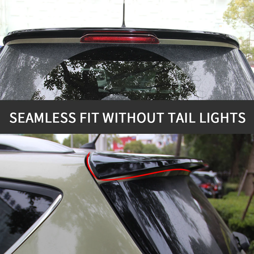 For Kuga Rear Spoiler High Quality ABS Material Without Punching Professional Accessories For 2013 2014 2015 2016 2017 2018 2019