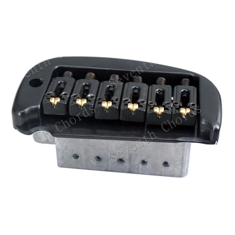 A Set 6 String Tremolo Bridge System For Electric Guitar Accessories Parts Chorme Black Gold Choose