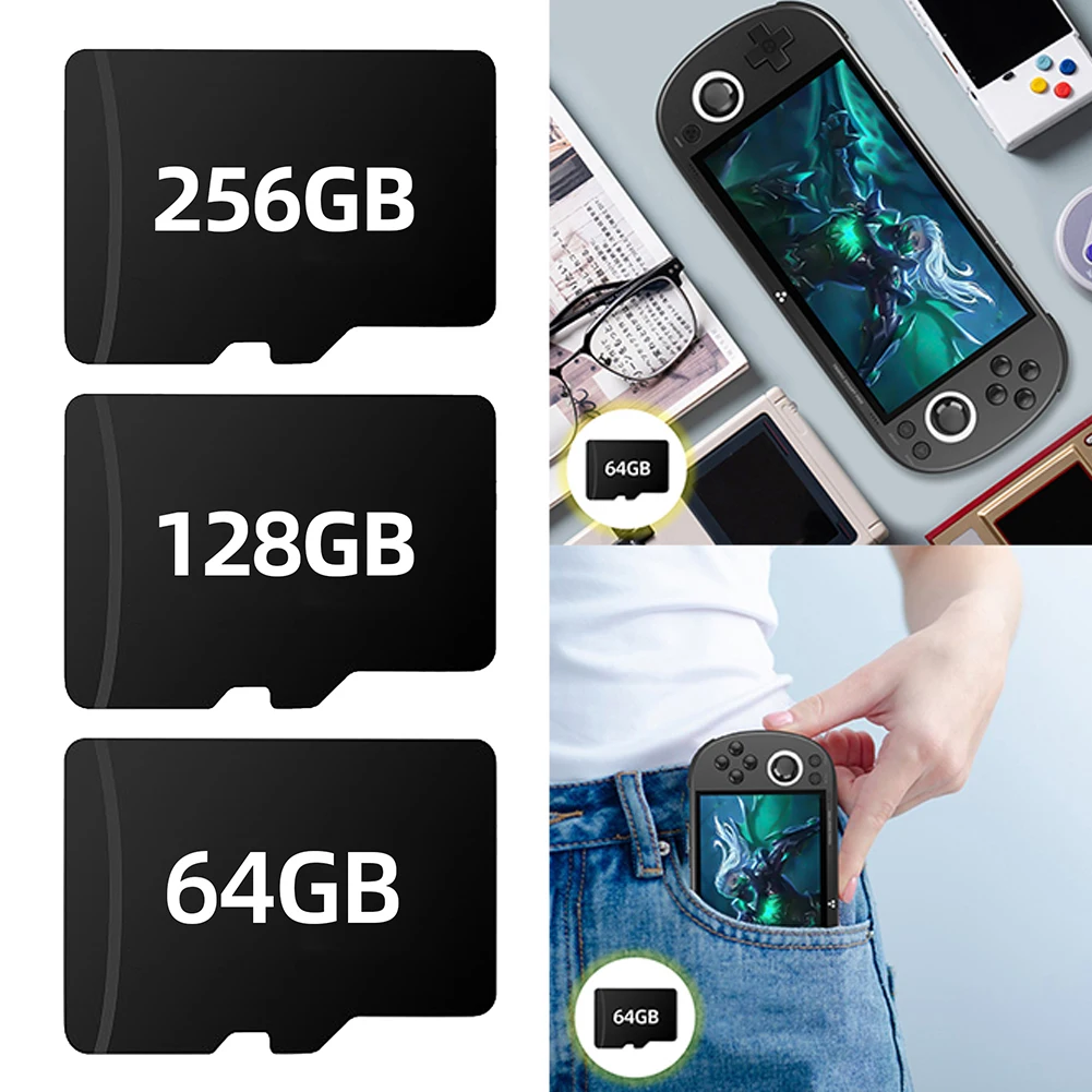 64/128/256GB Game Storage Card Built-in 10000+/20000+/30000+ Game Gaming Memory Card for TRIMUI Smart Pro
