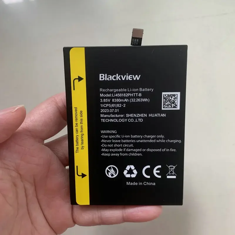 For Blackview BL8800 Pro BV8800 Battery BL8800 Original Bateria 8380mAh Mobile Phone Repair Parts