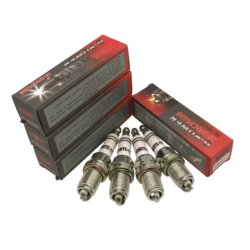 6pcs Iridium Spark Plug EIX-BKR6-11 FOR BKR6EIX-11 BKR6EIX IK20 IK16 IK20TT BKR5EIX-11 VK20 K7RTI-11 K6RTI-11 K6RIU RC7Y BKR6E